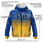 customized pittsburgh panthers pattern layers royal blue windbreaker jacket best selling
