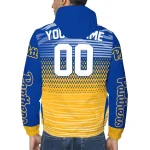 customized pittsburgh panthers pattern layers royal blue windbreaker jacket best selling