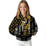 customized pittsburgh penguins star stripes yellow black varsity jacket best selling