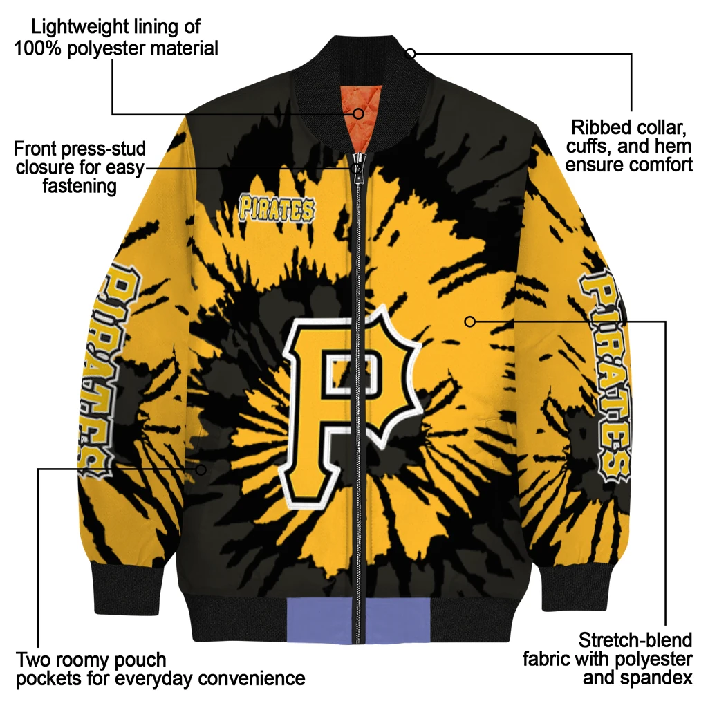 customized pittsburgh pirates burst splatter black bomber jacket new arrival customized pittsburgh pirates burst splatter black bomber jacket new arrival