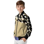 customized purdue boilermakers camouflage splash gold bomber jacket best selling