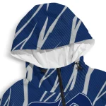 customized rice owls abstract streaks navy blue windbreaker jacket best selling