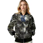 customized rice owls camouflage skull camouflage bomber jacket best selling