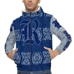 customized rice owls cat eyes navy blue windbreaker jacket best selling