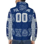customized rice owls cat eyes navy blue windbreaker jacket best selling