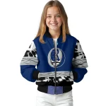 customized rice owls circle skull navy blue black bomber jacket best selling