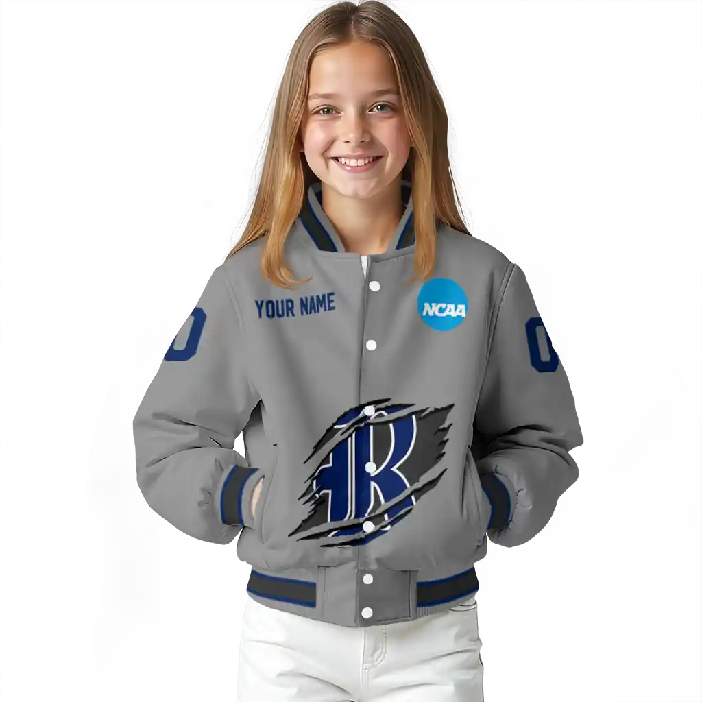 customized rice owls feral slash grey varsity jacket top rated customized rice owls feral slash grey varsity jacket top rated