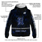 customized rice owls shards cluster navy blue windbreaker jacket best selling