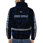 customized rice owls shards cluster navy blue windbreaker jacket best selling