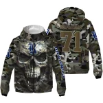 customized rice owls skull camo camouflage windbreaker jacket best selling
