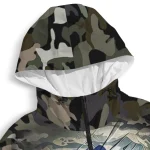 customized rice owls skull camo camouflage windbreaker jacket best selling