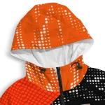 customized sam houston bearkats arrow matrix orange black windbreaker jacket best selling