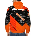 customized sam houston bearkats arrow matrix orange black windbreaker jacket best selling