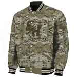 customized sam houston bearkats camouflage abstract camouflage varsity jacket best selling