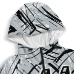 customized san antonio spurs brushstroke pattern silver windbreaker jacket best selling