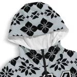 customized san antonio spurs geometric blossom silver windbreaker jacket best selling
