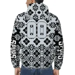 customized san antonio spurs geometric blossom silver windbreaker jacket best selling