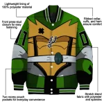 customized san antonio spurs turtle armor varsity jacket best selling