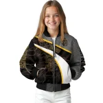 customized san diego padres electric flash brown bomber jacket best selling