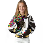 customized san diego padres stars and stripes slashes brown varsity jacket best selling