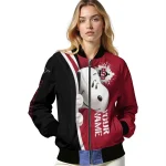 customized san diego state aztecs snoopy head red bomber jacket best selling