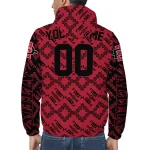 customized san diego state aztecs trellis mesh red windbreaker jacket best selling