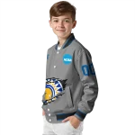 customized san jose state spartans feral slash grey varsity jacket best selling