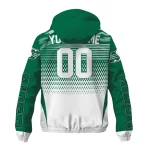 customized saskatchewan roughriders pattern layers green windbreaker jacket best selling