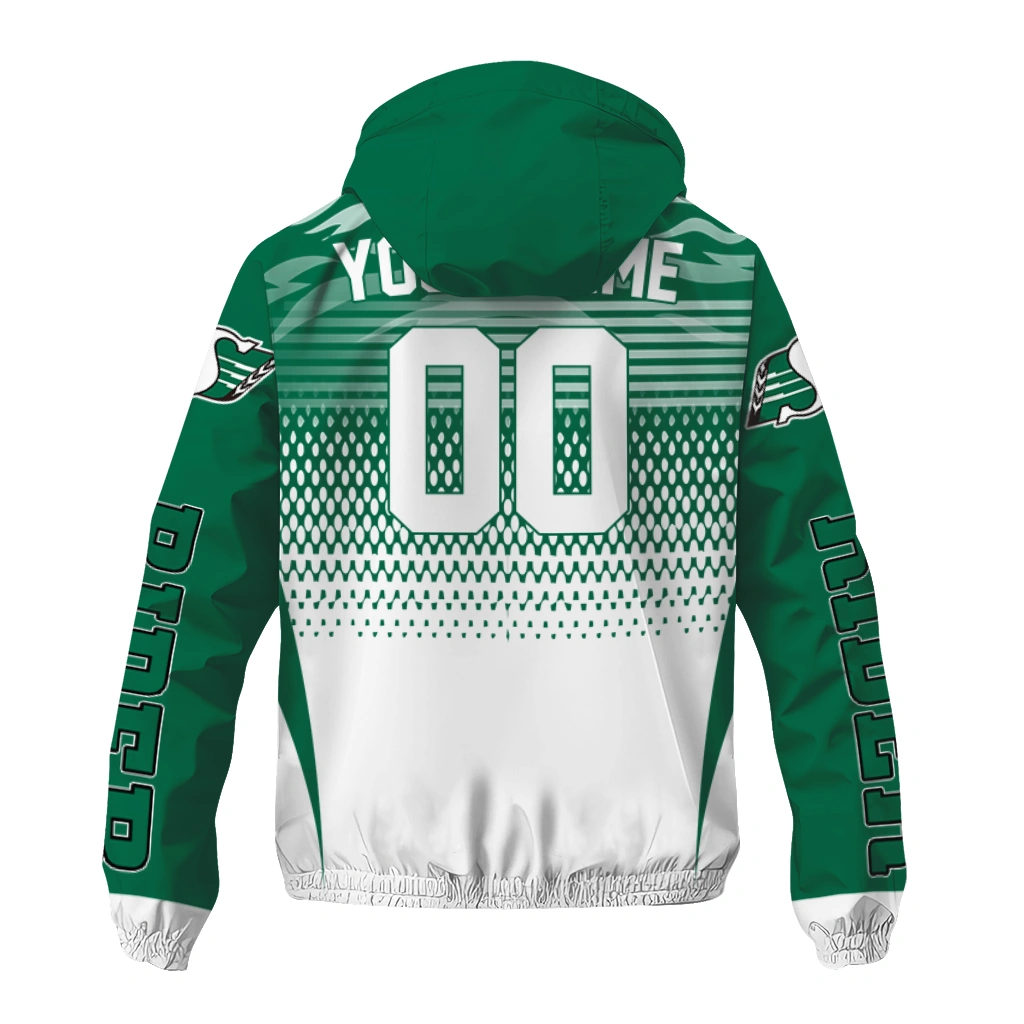 customized saskatchewan roughriders pattern layers green windbreaker jacket fashion forward customized saskatchewan roughriders pattern layers green windbreaker jacket fashion forward