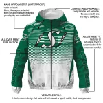 customized saskatchewan roughriders pattern layers green windbreaker jacket best selling