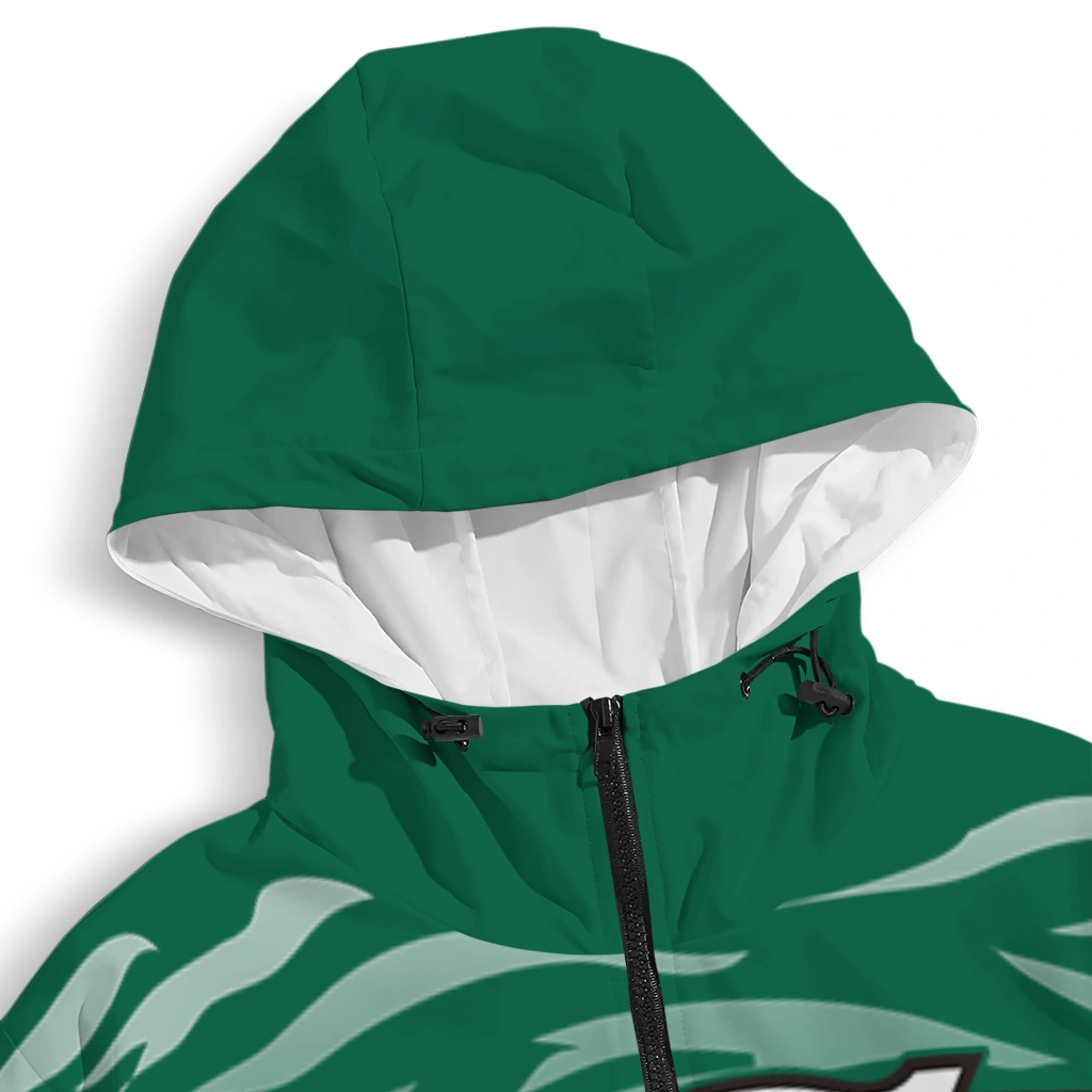 customized saskatchewan roughriders pattern layers green windbreaker jacket premium grade customized saskatchewan roughriders pattern layers green windbreaker jacket premium grade