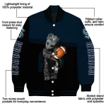 customized seattle kraken groot football blue black varsity jacket best selling