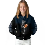 customized seattle kraken groot football blue black varsity jacket best selling