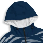 customized seattle seahawks pattern layers blue windbreaker jacket best selling
