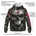 customized smu mustangs skull camo camouflage windbreaker jacket best selling