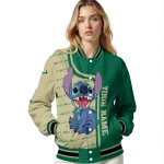 customized south florida bulls stitch laughing green varsity jacket best selling