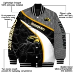 customized southern miss golden eagles electric flash black varsity jacket best selling