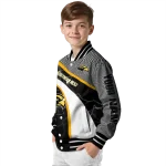 customized southern miss golden eagles electric flash black varsity jacket best selling
