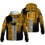 customized southern miss golden eagles tribal swirls black windbreaker jacket best selling