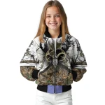 customized st louis blues deer skull camouflage white bomber jacket best selling