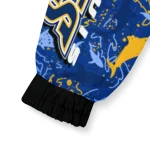 customized st louis blues shark art blue windbreaker jacket best selling