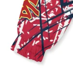 customized st louis cardinals brushstroke pattern red windbreaker jacket best selling