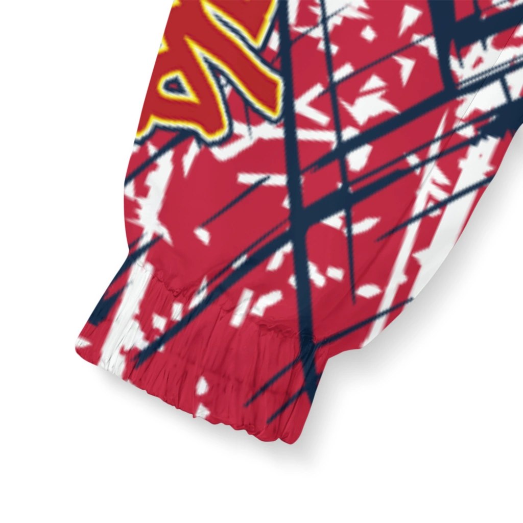 customized st louis cardinals brushstroke pattern red windbreaker jacket latest model customized st louis cardinals brushstroke pattern red windbreaker jacket latest model