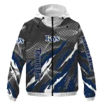 customized tampa bay rays claw mesh navy gray windbreaker jacket best selling