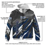 customized tampa bay rays claw mesh navy gray windbreaker jacket best selling