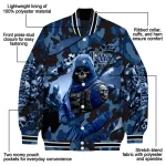customized tampa bay rays skull horde navy varsity jacket best selling