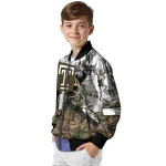 customized temple owls deer skull camouflage white bomber jacket best selling