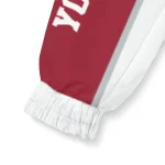 customized temple owls football flame red white windbreaker jacket best selling