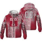 customized temple owls tribal swirls red windbreaker jacket best selling