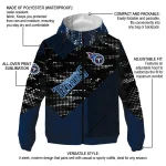 customized tennessee titans arrow matrix navy black windbreaker jacket best selling